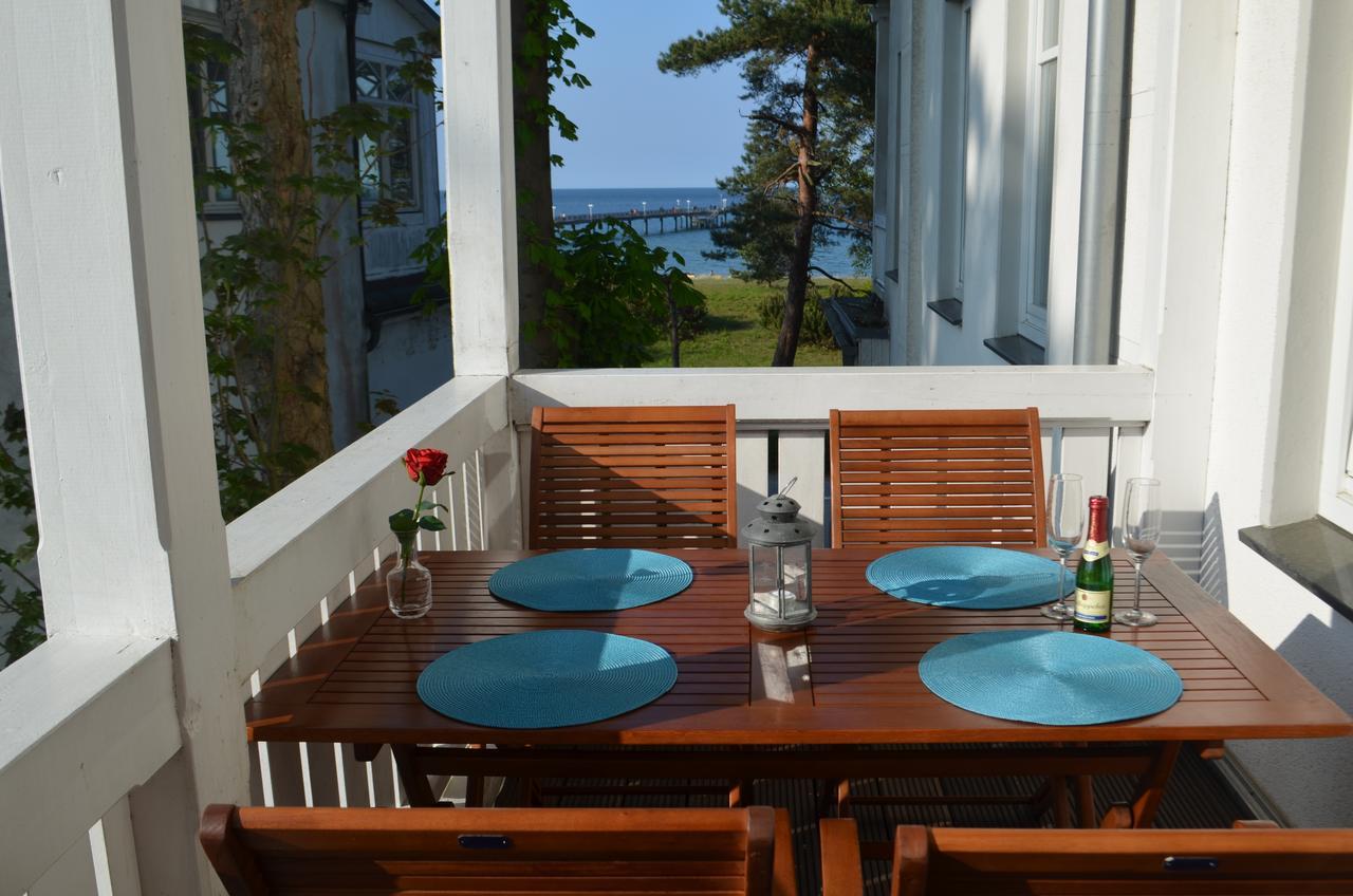 Villa Strandblick - Wohnung Miramare Binz Exteriér fotografie