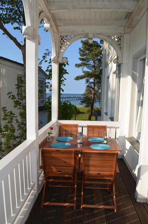 Villa Strandblick - Wohnung Miramare Binz Exteriér fotografie