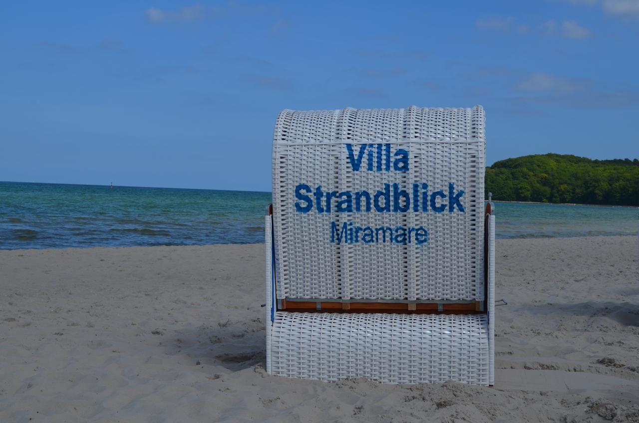 Villa Strandblick - Wohnung Miramare Binz Exteriér fotografie